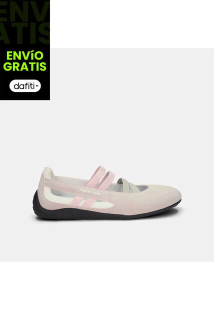 Tenis Para Mujer North Star Plata Ballethe