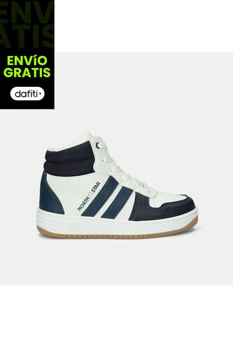 Tenis Junior Para Niño North Star Blanco Tormenta 30-33 North Star