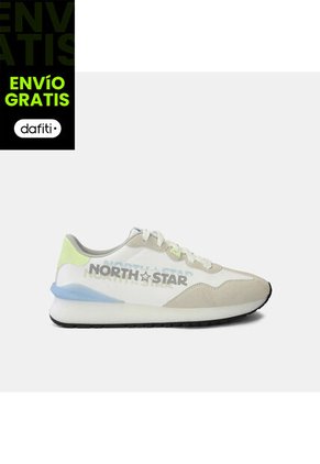 Tenis Para Mujer North Star Blanco Kaye Retro Nova 500