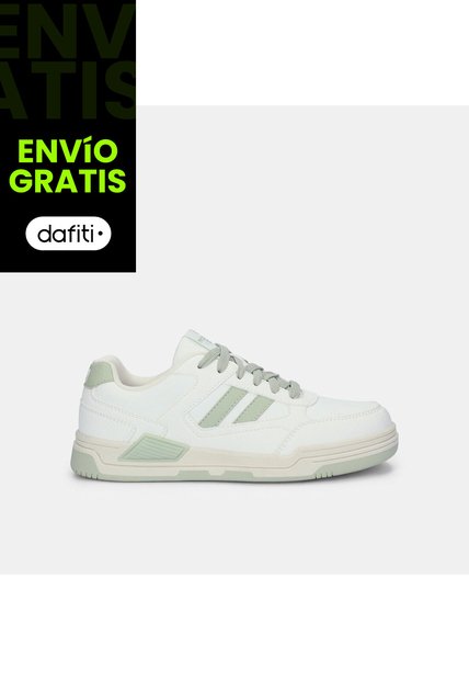 Tenis Para Mujer North Star Gris Court 86 Casual