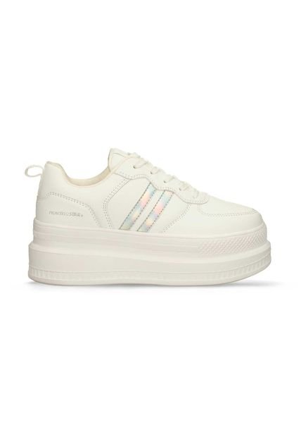 Tenis Casuales Blanco North Star Fraty Mujer