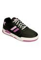 Tenis Casuales Negro-Purpura North Star Indore Court 86 Mujer de North Star