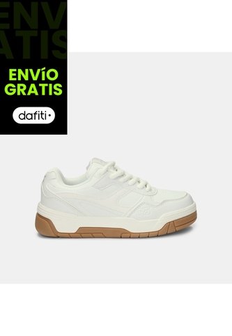 Tenis Para Mujer North Star Blanco Skater Chunk North Star