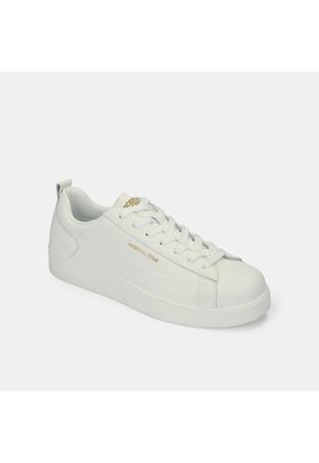Tenis Para Mujer North Star Blanco Court 76 Casual
