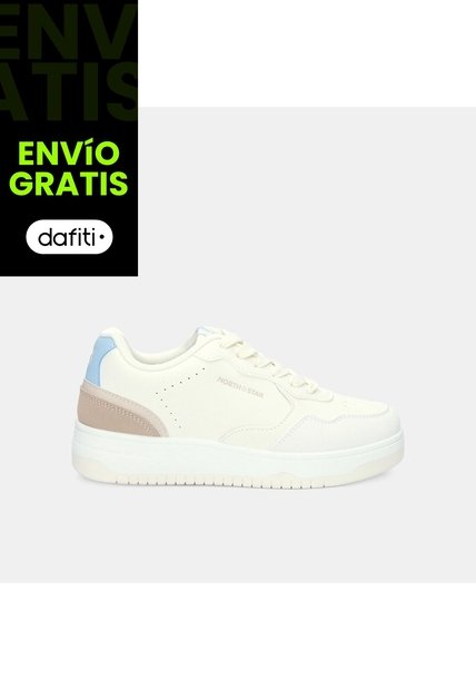 Tenis Para Mujer North Star Beige Maisy Casual