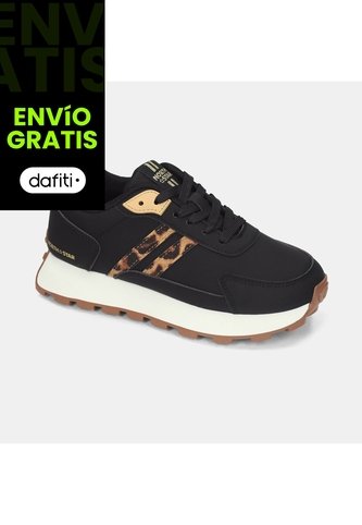 Tenis Para Mujer North Star Negro Silvana North Star