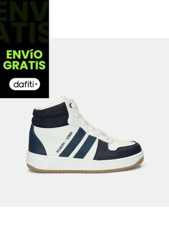 Tenis Infantil Para Niño North Star Blanco Tormenta 34-38 North Star