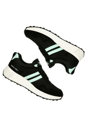 Tenis Casuales Negro North Star Honey London Mujer