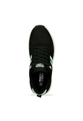 Tenis Casuales Negro North Star Honey London Mujer