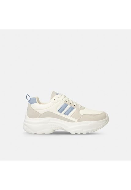 Tenis Para Mujer North Star Blanco-azul Julia Dare