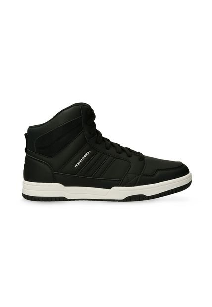 Tenis Casuales Negro North Star Lexi Hem Hombre