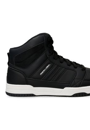 Tenis Casuales Negro North Star Lexi Hem Hombre