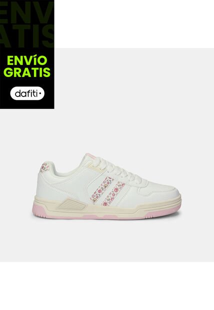 Tenis Para Mujer North Star Blanco Court 86 Casual