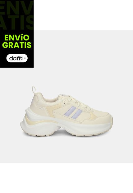 Tenis Para Mujer North Star Beige Isaru