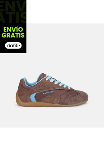 Tenis Para Mujer North Star Beige Retro Race North Star