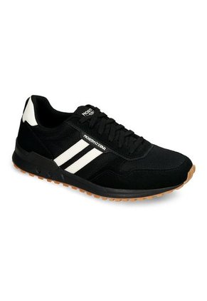 Tenis Casuales Negro North Star Len Buron Hombre