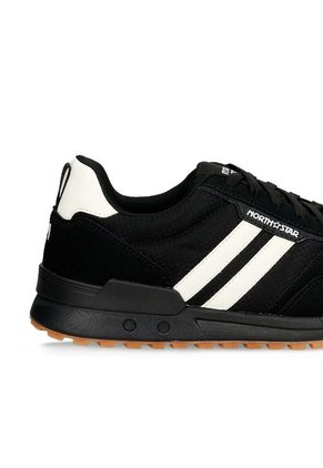 Tenis Casuales Negro North Star Len Buron Hombre