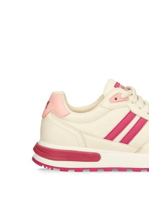 Tenis Casuales Blanco-Fucsia North Star Inhar Dylan Mujer