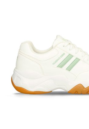 Tenis Para Mujer North Star Blanco-Verde Isabella Macao