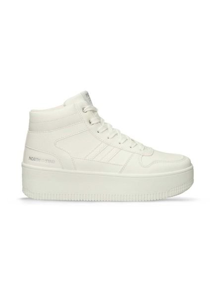 Tenis Casuales Blanco North Star Hannia Mayo Mujer