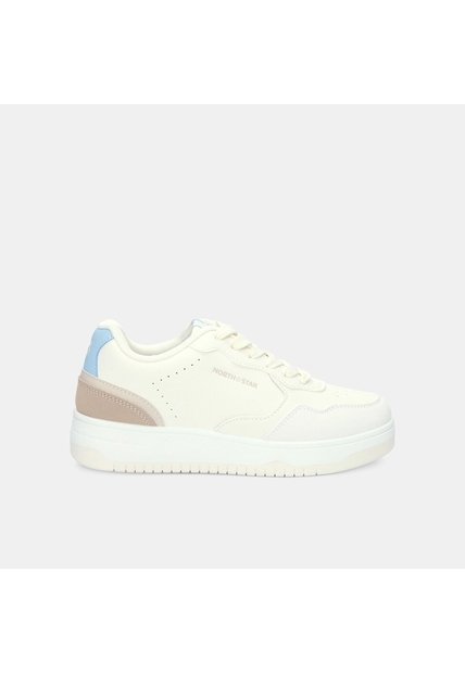 Tenis Para Mujer North Star Beige Maisy Casual