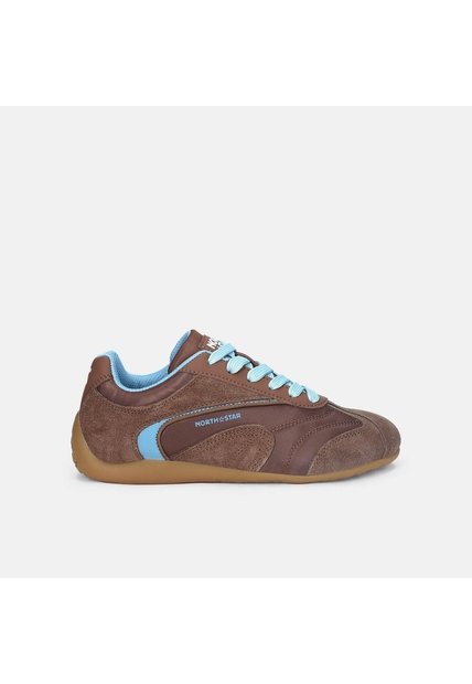 Tenis Para Mujer North Star Beige Retro Race