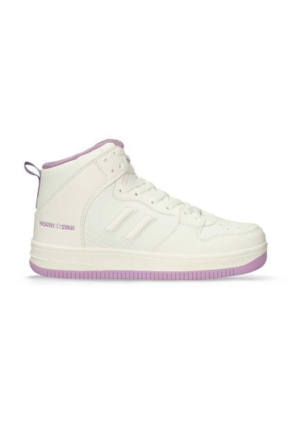 Tenis Casuales Blanco North Star Hilly Kyoto Mujer