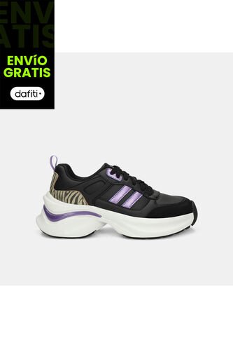 Tenis Para Mujer North Star Negro Luz Isaru North Star