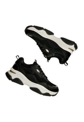 Tenis Casuales Negro North Star Ficticia Mujer