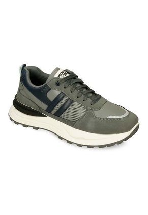Tenis Casuales Gris Oscuro North Star Leon Venecia Hombre
