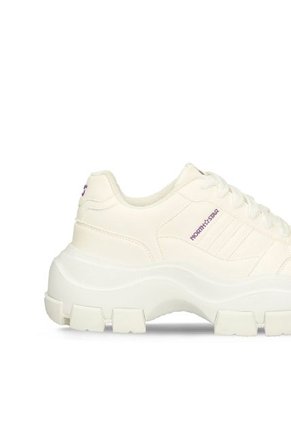 Tenis Casuales Blanco North Star Idara Boor Mujer