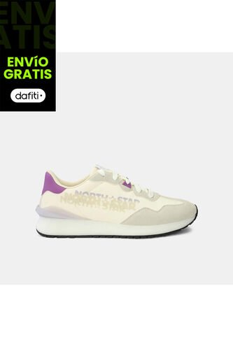 Tenis Para Mujer North Star Multicolor Kaye Retro Nova 500 North Star