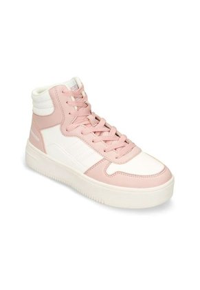 Tenis Casuales Blanco-Rosado North Star Frenesi Dave Mujer