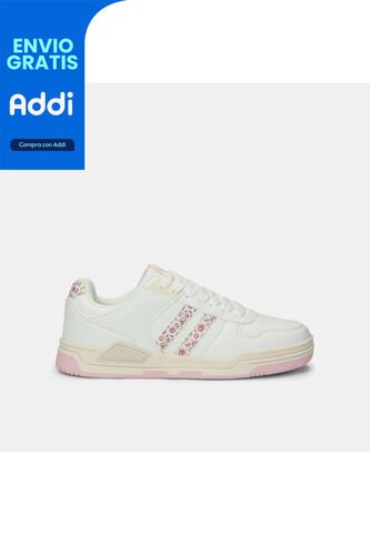 Tenis Para Mujer North Star Blanco Court 86 Casual North Star