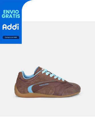 Tenis Para Mujer North Star Beige Retro Race North Star