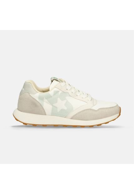 Tenis Casuales Gris North Star Italia Retro Stellar Mujer