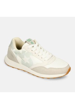 Tenis Casuales Gris North Star Italia Retro Stellar Mujer