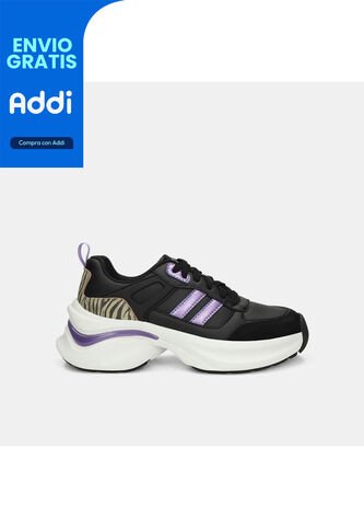 Tenis Para Mujer North Star Negro Luz Isaru North Star