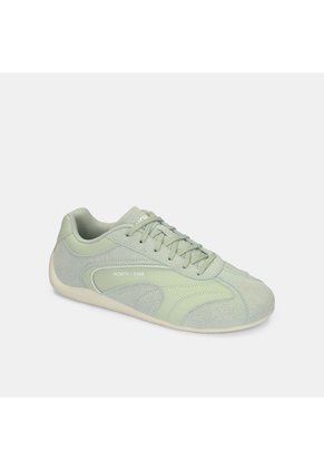 Tenis Para Mujer North Star Verde Retro Race Casual