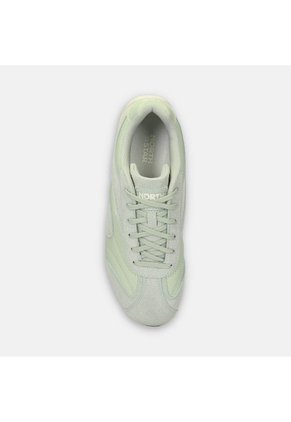 Tenis Para Mujer North Star Verde Retro Race Casual