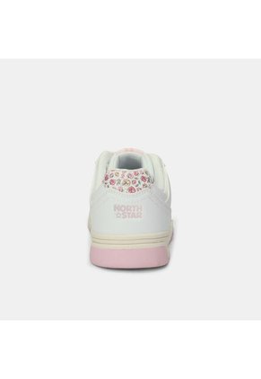 Tenis Para Mujer North Star Blanco Court 86 Casual