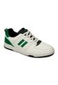 Tenis Casuales Blanco-Verde North Star Ganashe Hem Mujer de North Star