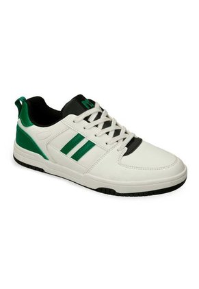 Tenis Casuales Blanco-Verde North Star Ganashe Hem Mujer