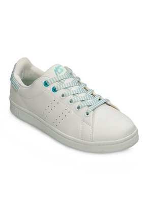 Tenis Casuales Blanco-Verde North Star Gema Retrostar Mujer