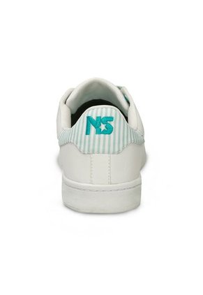 Tenis Casuales Blanco-Verde North Star Gema Retrostar Mujer