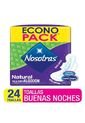 Toallas Nosotras Buenas Noches Tela Econopack X 24 Unidades de Nosotras