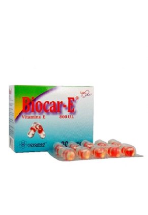 Biocar E 800 Ui Caja 30 Capsulas Liquida
