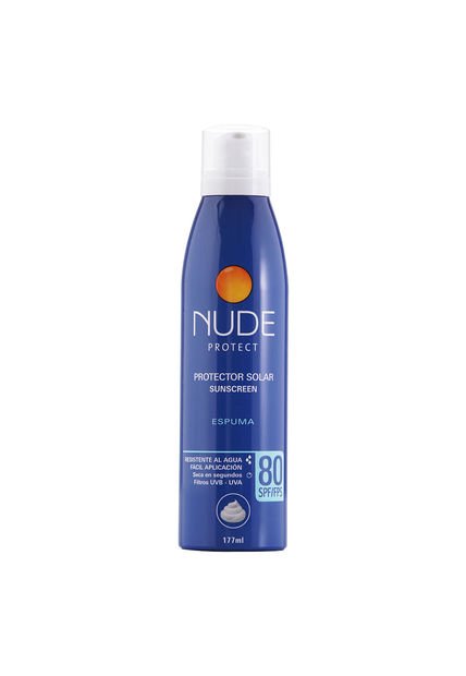 Protector Espuma Spf80 Nude 177Ml