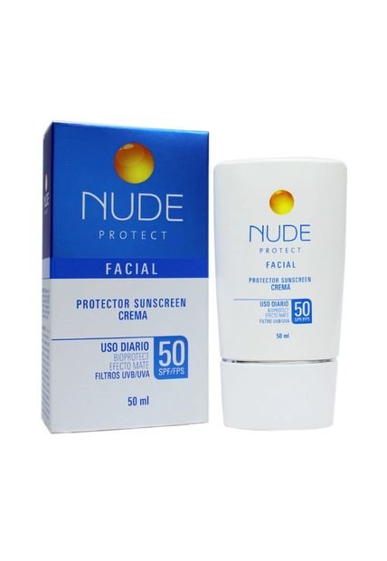 Nude Protector Facial Mate Spf50 Frasco X 50 Ml