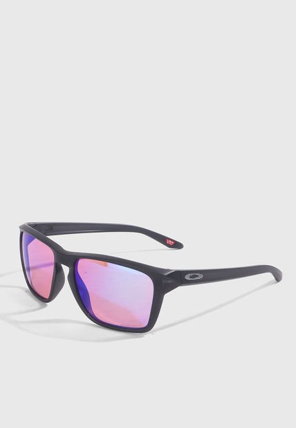 Gafas de Sol Negro Mate-Azul Oakley Sylas